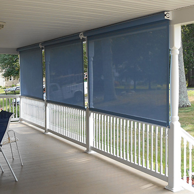 Gear Operated Solar Shade